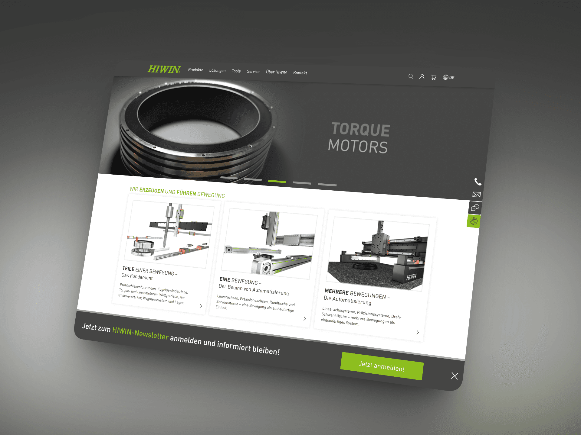 Hiwin B2B Webshop